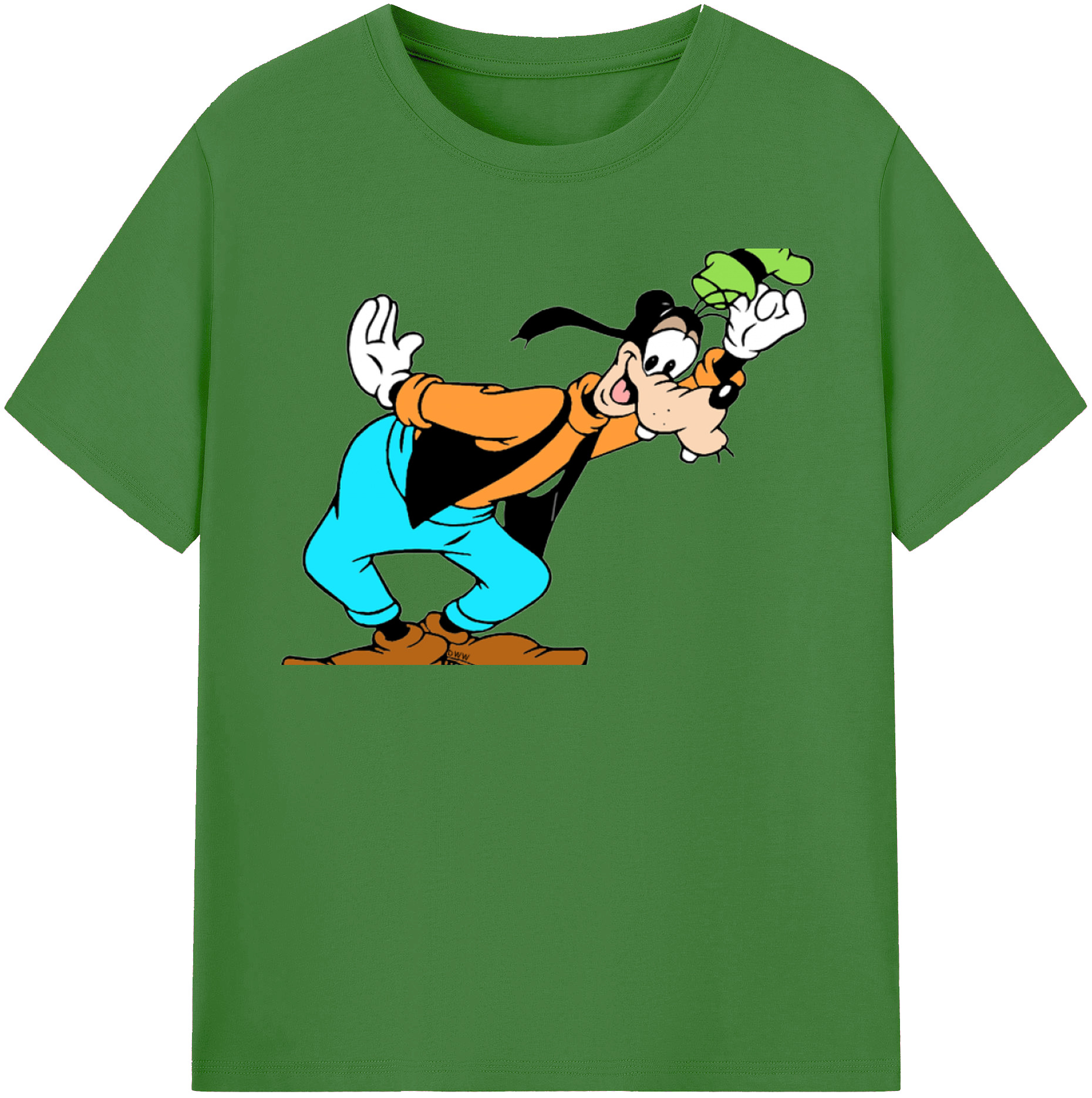 （画像用） ミッキーマウス Mickey Mouse レディースカジュアルプリントTシャツ（綿100％）